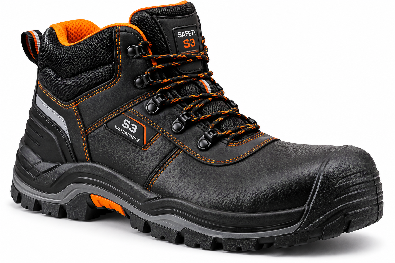 Bota de Segurança S3 Biqueira de Aço