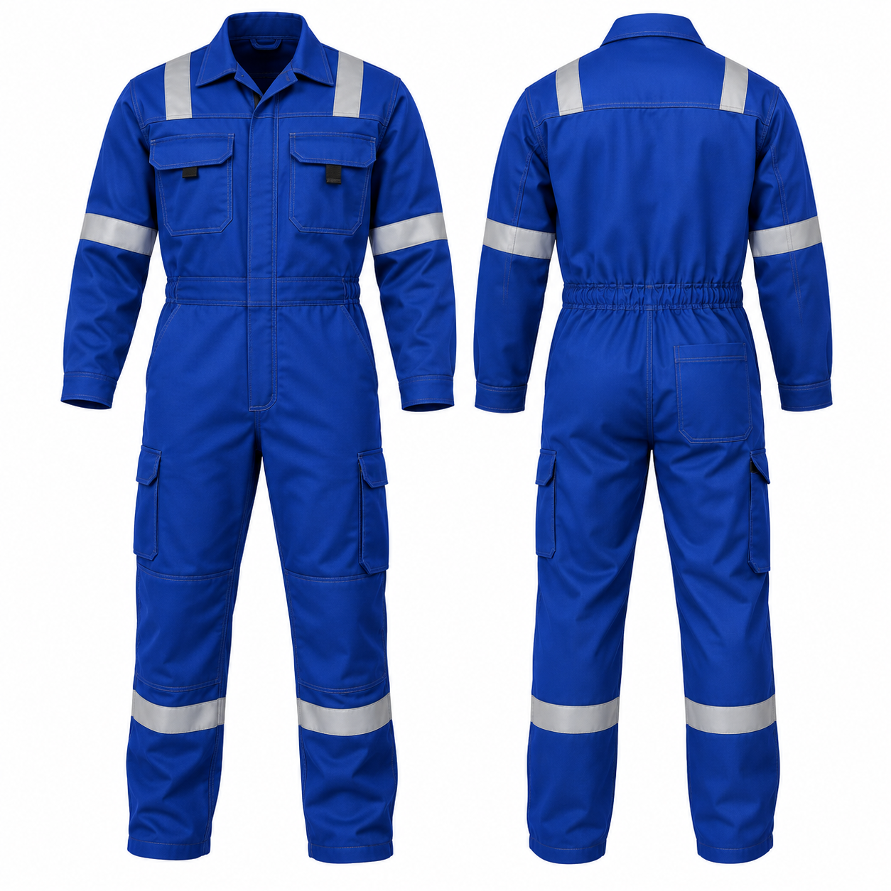 Fato-Macaco de Trabalho Azul
